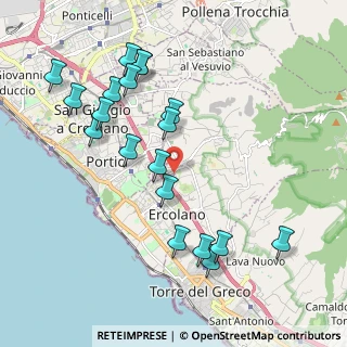 Mappa Via III Bosco Catena, 80055 Portici NA, Italia (2.30053)