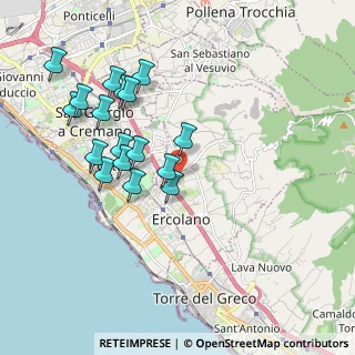Mappa Via III Bosco Catena, 80055 Portici NA, Italia (2.01765)