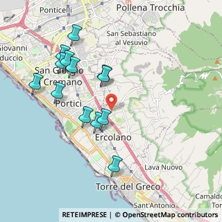 Mappa Via III Bosco Catena, 80055 Portici NA, Italia (2.12077)