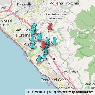 Mappa Via III Bosco Catena, 80055 Portici NA, Italia (1.21813)