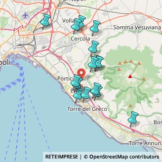 Mappa Via III Bosco Catena, 80055 Portici NA, Italia (3.518)