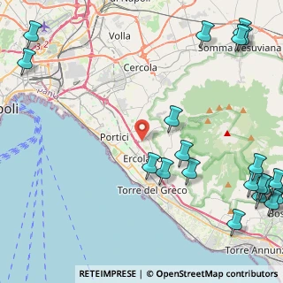 Mappa Via III Bosco Catena, 80055 Portici NA, Italia (7.254)