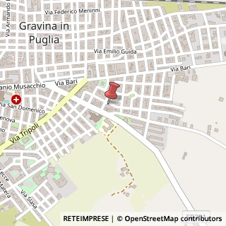 Mappa Via Palermo, 40, 70024 Gravina in Puglia, Bari (Puglia)