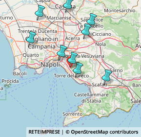 Mappa Via Sacerdote Cozzolino Benedetto, 80056 Ercolano NA, Italia (19.76091)