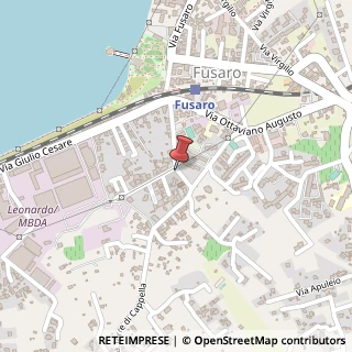 Mappa Via William Shakespeare, 96, 80070 Bacoli, Napoli (Campania)