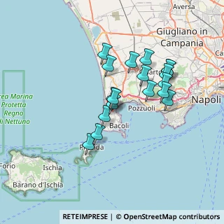 Mappa Via Marziale, 80070 Bacoli NA, Italia (6.41444)