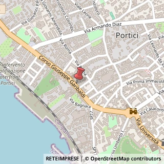 Mappa Corso Giuseppe Garibaldi, 114, 80055 Portici, Napoli (Campania)
