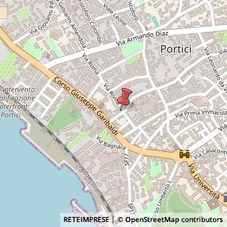 Mappa Via Carlo e Luigi Giordano, 21B, 80055 Portici, Napoli (Campania)