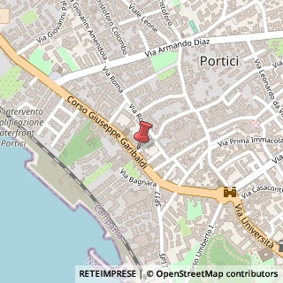 Mappa Via Carlo e Luigi Giordano, 7, 80055 Portici, Napoli (Campania)