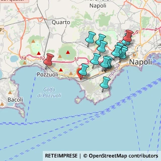 Mappa Viale Campi Flegrei, 80124 Bagnoli NA, Italia (3.80313)