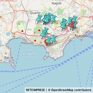 Mappa Viale Campi Flegrei, 80124 Bagnoli NA, Italia (4.17556)