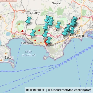 Mappa Viale Campi Flegrei, 80124 Bagnoli NA, Italia (4.37737)