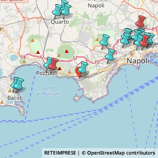 Mappa Viale Campi Flegrei, 80124 Bagnoli NA, Italia (6.4985)