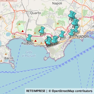 Mappa Viale Campi Flegrei, 80124 Bagnoli NA, Italia (3.55286)