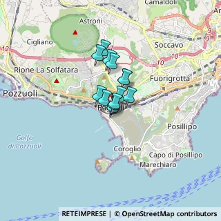 Mappa Viale Campi Flegrei, 80124 Bagnoli NA, Italia (0.9)