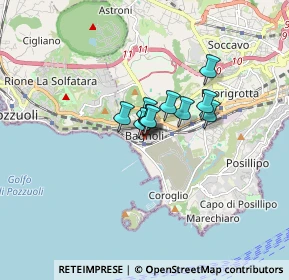 Mappa Viale Campi Flegrei, 80124 Bagnoli NA, Italia (0.83636)