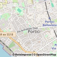 Karte Portici