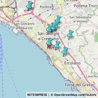 Mappa Viale I Marina, 80055 Portici NA, Italia (1.92545)