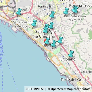 Mappa Viale I Marina, 80055 Portici NA, Italia (2.26)