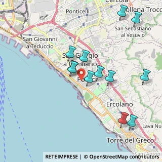 Mappa Viale I Melina, 80055 Portici NA, Italia (2.145)