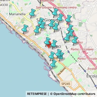 Mappa I Viale Melina, 80055 Portici NA, Italia (0.9775)