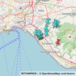 Mappa Viale I Melina, 80055 Portici NA, Italia (2.465)