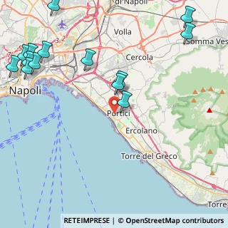 Mappa Viale I Marina, 80055 Portici NA, Italia (6.41429)