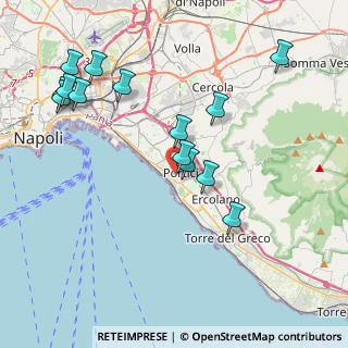 Mappa I Viale Melina, 80055 Portici NA, Italia (4.63857)