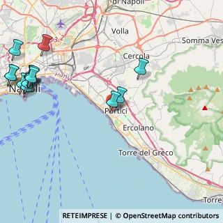 Mappa I Viale Melina, 80055 Portici NA, Italia (6.38429)