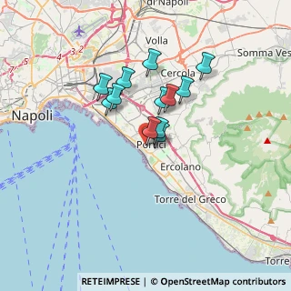 Mappa Viale I Melina, 80055 Portici NA, Italia (2.7125)
