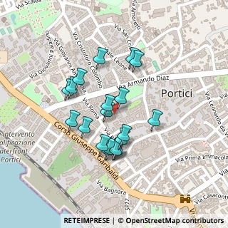 Mappa Viale I Marina, 80055 Portici NA, Italia (0.202)