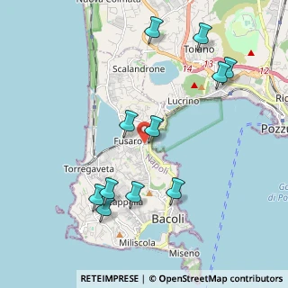 Mappa Via Terme Romane, 80070 Baia NA, Italia (2.35)