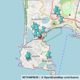 Mappa Via Terme Romane, 80070 Baia NA, Italia (1.98727)