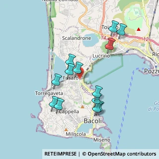 Mappa Via Terme Romane, 80070 Baia NA, Italia (1.92462)