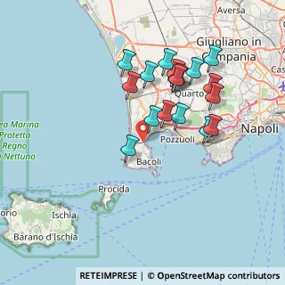 Mappa Via Terme Romane, 80070 Baia NA, Italia (7.30278)