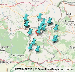 Mappa Castelnuovo Di Conza, 84020 Castelnuovo di Conza SA, Italia (11.989)