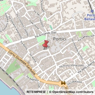 Mappa Viale II Melina, 37, 80055 Portici, Napoli (Campania)