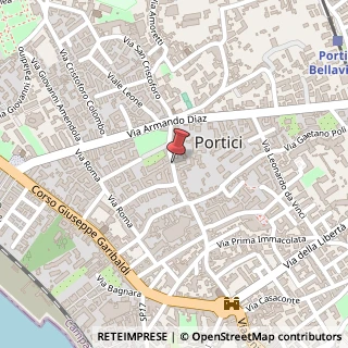 Mappa Via Guglielmo Marconi, 28, 80055 Portici, Napoli (Campania)