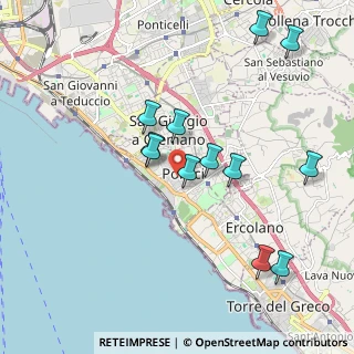 Mappa Via Guglielmo Marconi, 80055 Portici NA, Italia (2.095)