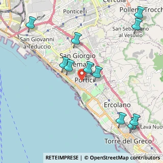 Mappa Via Guglielmo Marconi, 80055 Portici NA, Italia (2.65091)