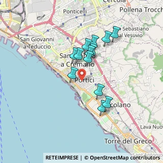 Mappa Via Guglielmo Marconi, 80055 Portici NA, Italia (1.56846)