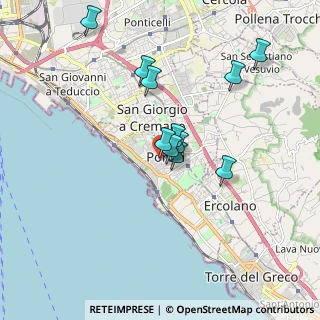 Mappa Via Guglielmo Marconi, 80055 Portici NA, Italia (1.64455)