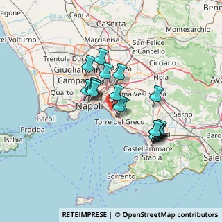 Mappa Via Guglielmo Marconi, 80055 Portici NA, Italia (11.7265)