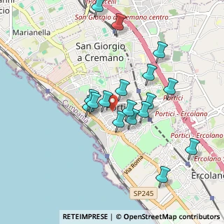 Mappa Via Guglielmo Marconi, 80055 Portici NA, Italia (0.89824)