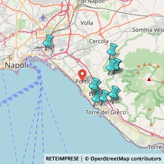 Mappa Via Guglielmo Marconi, 80055 Portici NA, Italia (3.48091)