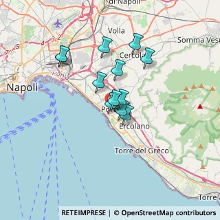 Mappa Via Guglielmo Marconi, 80055 Portici NA, Italia (2.76333)
