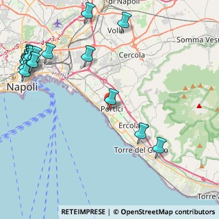 Mappa Via Guglielmo Marconi, 80055 Portici NA, Italia (6.7785)