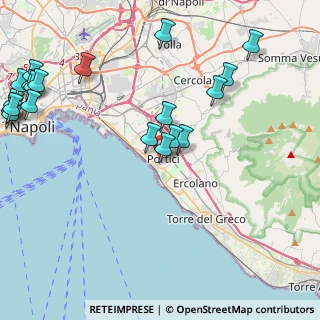 Mappa Via Guglielmo Marconi, 80055 Portici NA, Italia (6.036)