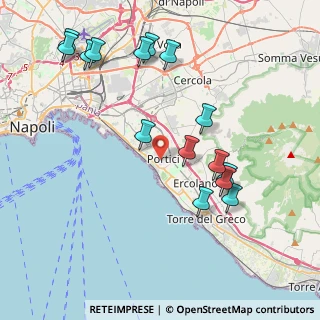 Mappa Via Guglielmo Marconi, 80055 Portici NA, Italia (4.75867)
