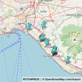 Mappa Via Guglielmo Marconi, 80055 Portici NA, Italia (3.4)